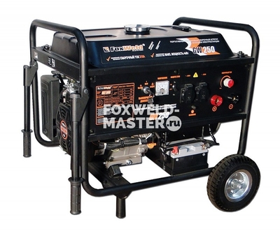 Бензиновый сварочный генератор FoxWeld GW250